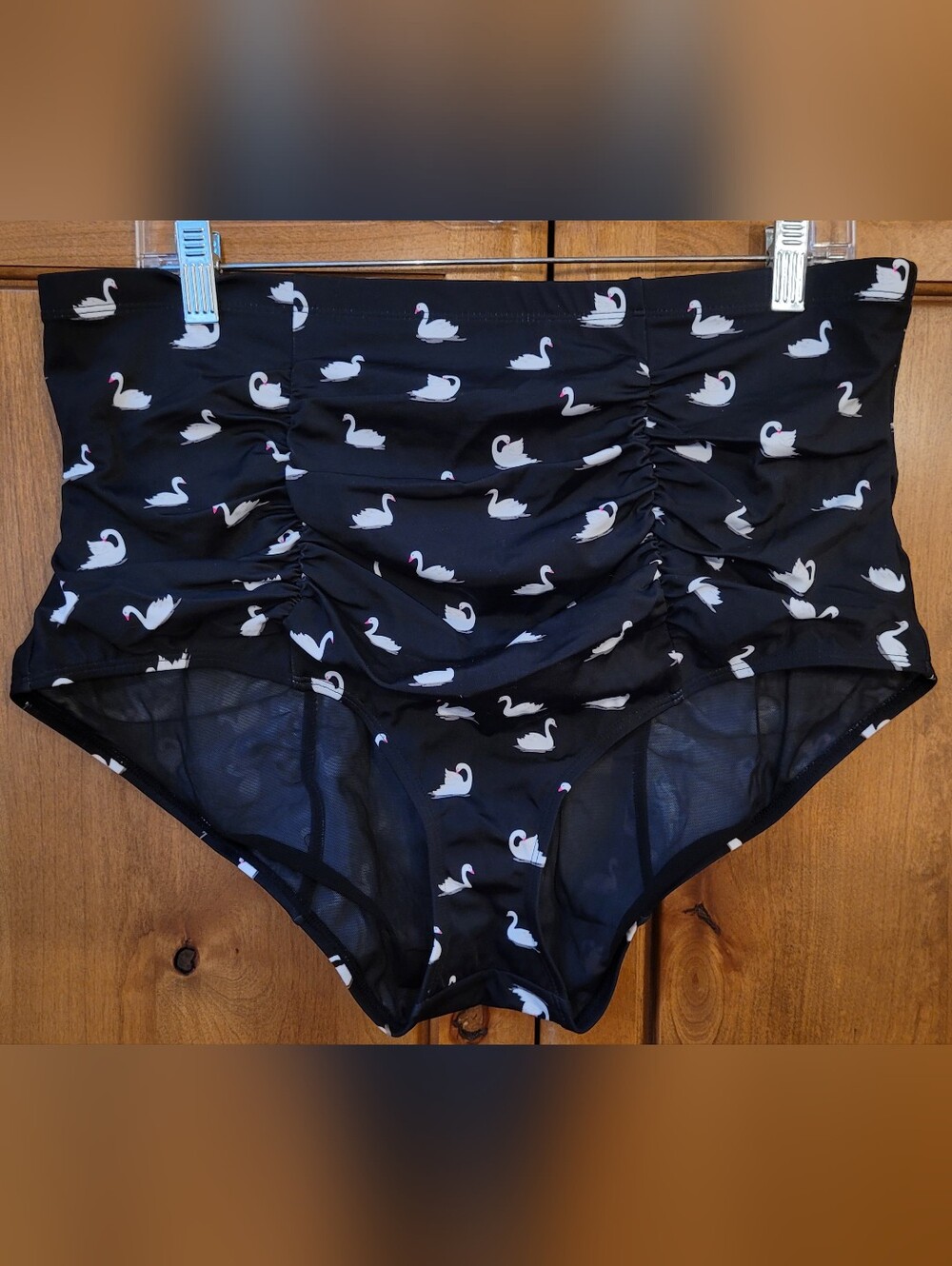 NWOT | Torrid Retro Chic Swan Print Bikini Set D/DD - Picture 9 of 16
